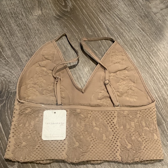 Free People intimately candy seamless bra in sand - Picture 6 of 8